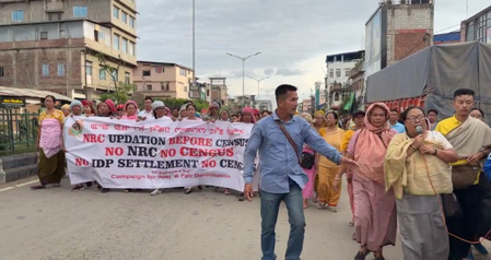 एनआरसी की मांग को लेकर हो रहे प्रदर्शनों के बीच मणिपुर के कई जिलों में जनगणना प्रशिक्षण स्थगित