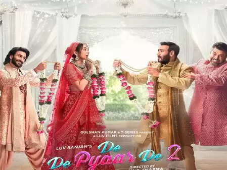 ‘दे दे प्यार दे 2’ रिव्यू: दर्शकों को औसत लगी अजय देवगन और रकुल प्रीत सिंह की फिल्म
