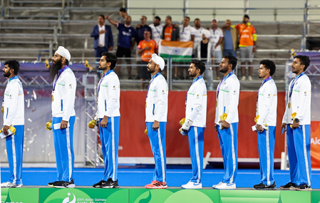 'आपने हर भारतीय को जश्न मनाने और गर्व करने का एक और मौका दिया,' गोल्ड जीतने पर राष्ट्रपति मुर्मु ने भारतीय हॉकी टीम को सराहा