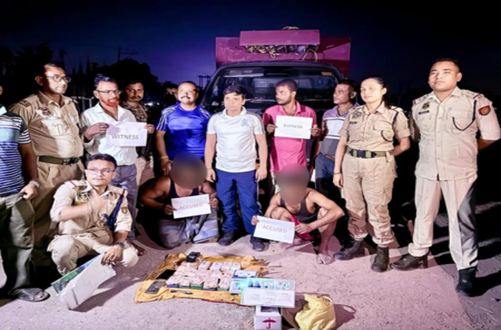 असम पुलिस को मिली बड़ी कामयाबी, 114 ग्राम हेरोइन और 20 हजार याबा टैबलेट जब्त, दो गिरफ्तार
