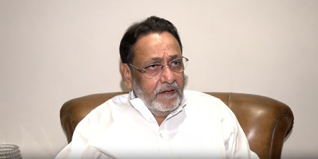 'भाजपा ने जिस स्याही से पन्नों पर लिखा, वह झूठ की स्याही थी', चंद्रशेखर बावनकुले को नवाब मलिक का जवाब