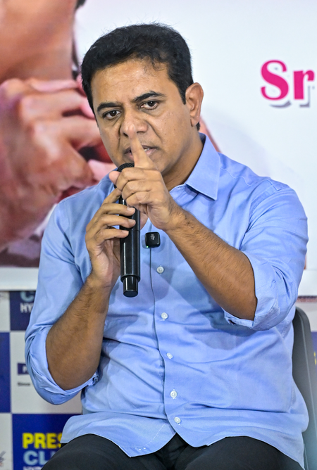 कांग्रेस को मीनाक्षी नटराजन मामले में असली 'दोषी' की पहचान करनी चाहिए: केटीआर