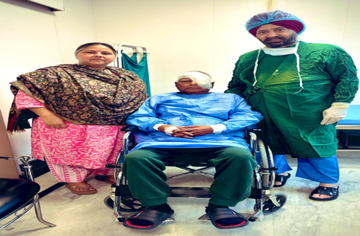 लालू प्रसाद यादव की आंखों की सर्जरी सफल, मोतियाबिंद और रेटिना का इलाज पूरा