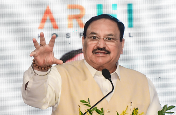 एनएफएचएस-6 डेटा को लेकर जेपी नड्डा ने खड़गे को घेरा, कहा- 'अधूरी जानकारी खतरनाक'