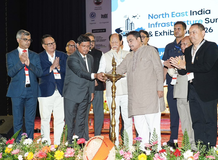 शिलांग में पूर्वोत्तर भारत इंफ्रास्ट्रक्चर समिट 2026 का नितिन गडकरी ने किया शुभारंभ, कनेक्टिविटी को मिलेगा बढ़ावा