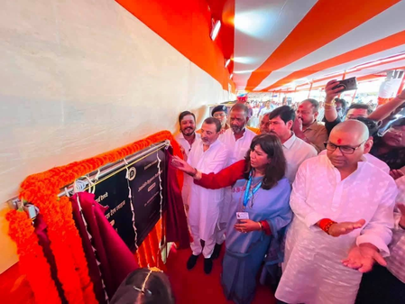 293 करोड़ की लागत वाली जसीडीह रेल बाइपास लाइन शुरू, सांसद निशिकांत दुबे ने किया उद्घाटन