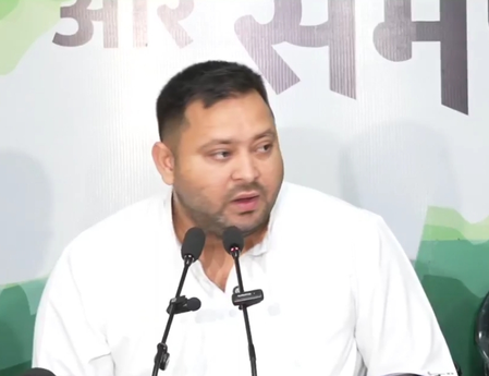 तेजस्वी यादव का आरोप- बिहार और बंगाल में हुए फर्जी चुनाव, फिर से कराने की मांग