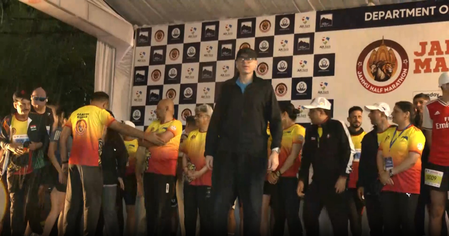 जम्मू में नशे के खिलाफ 'हाफ मैराथन' का आयोजन, मुख्यमंत्री उमर अब्दुल्ला ने दिखाई हरी झंडी