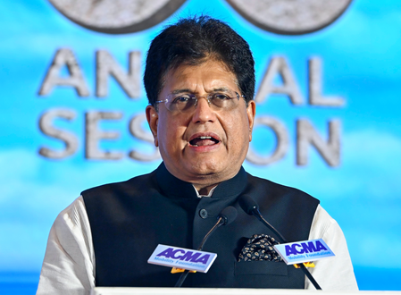 जीडीपी डेटा पर विपक्ष के आरोपों को लेकर पीयूष गोयल बोले, "आंकड़ों को तोड़-मरोड़कर पेश करने से सच्चाई को छिपाया नहीं जा सकता"