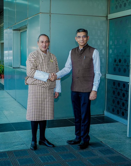 नई दिल्ली पहुंचे भूटान के विदेश मंत्री, रायसीना डायलॉग में लेंगे हिस्सा