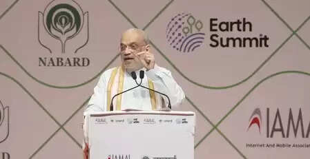 हर पंचायत में बनेगी सहकारी संस्था, 'अर्थ समिट 2025' में बोले अमित शाह