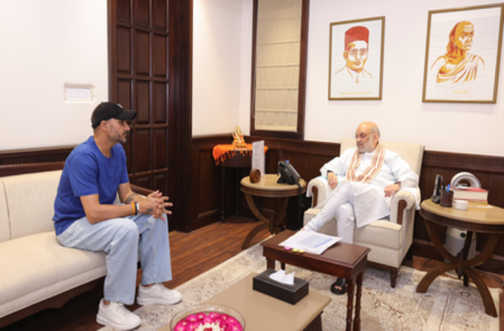 केंद्रीय गृह मंत्री अमित शाह से हरभजन सिंह ने की मुलाकात, पंजाब से जुड़े मुद्दों पर हुई चर्चा