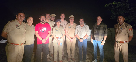 मुथरा में महिला की हत्या करने वाले दो आरोपी मुठभेड़ में किए गए गिरफ्तार