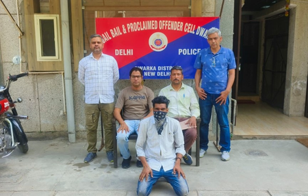 दिल्ली पुलिस ने चोरी के मामले में ट्रायल से बच रहे घोषित अपराधी को किया गिरफ्तार