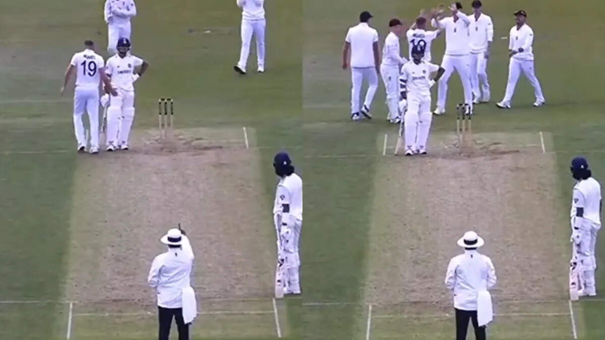 यशस्वी जायसवाल ने अंपायर के फैसले पर दिखाया गुस्सा, आउट दिए जाने के बाद नहीं लौट रहे थे पवेलियन, देखें VIDEO