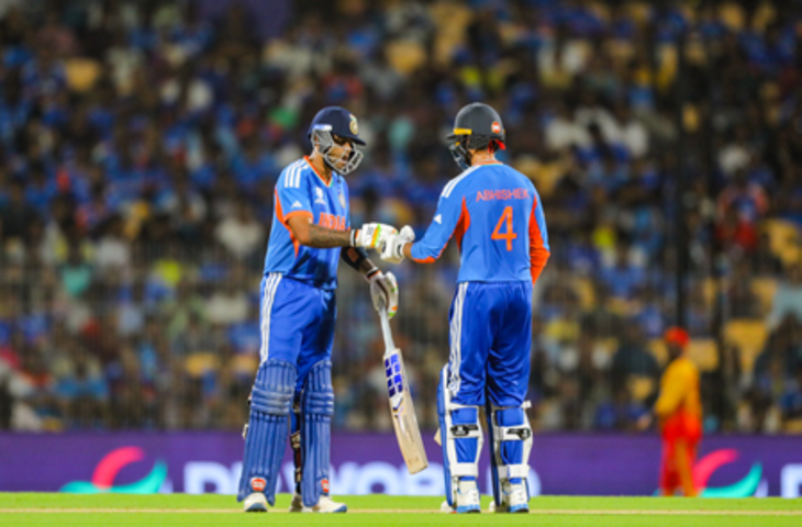 टी20 वर्ल्ड कप: अभिषेक के बाद पंड्या की तूफानी फिफ्टी, जिम्बाब्वे को जीत के लिए 257 रन का टारगेट