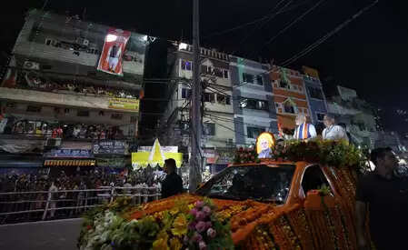 पटना में पीएम मोदी के रोड शो के बाद भाजपा नेताओं में दिखा उत्साह