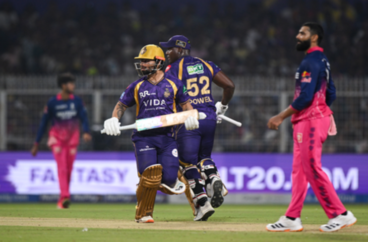 आईपीएल: 6 मुकाबलों के बाद केकेआर ने चखा जीत का स्वाद, रोमांचक मैच में आरआर को 4 विकेट से हराया