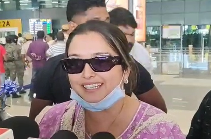 बिहार चुनाव : आम्रपाली दुबे ने कहा, 'मेरा वोट विकास के साथ'