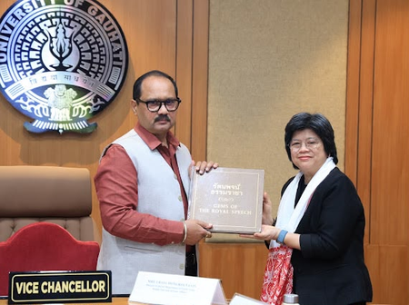 गुवाहाटी यूनिवर्सिटी और थाईलैंड के बीच एकेडमिक साझेदारी पर मंथन, आईटी और स्टूडेंट एक्सचेंज को बढ़ावा देने पर बनी सहमति