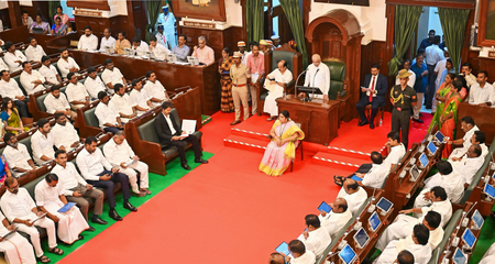 टीवीके सरकार ने पेश किया विजन, राज्यपाल ने विधानसभा के पहले अभिभाषण में बताया रोडमैप