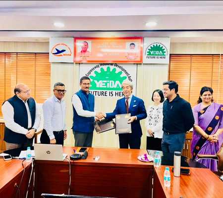 स्वास्थ्य क्षेत्र को बढ़ावा देने के लिए यमुना प्राधिकरण और जापान के एमईजे के बीच एमओयू पर हुए हस्ताक्षर