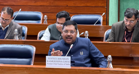 एक देश, एक चुनाव संविधान के मूल ढांचे का उल्लंघन नहीं करता : पूर्व सीजेआई गवई