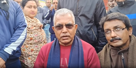 हार के डर से ममता बनर्जी ड्रामा कर रही हैं : दिलीप घोष