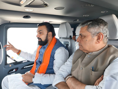 बिहार में बाढ़ की स्थिति पर सीएम सम्राट चौधरी ने किया हवाई सर्वेक्षण, अधिकारियों को अलर्ट रहने का निर्देश
