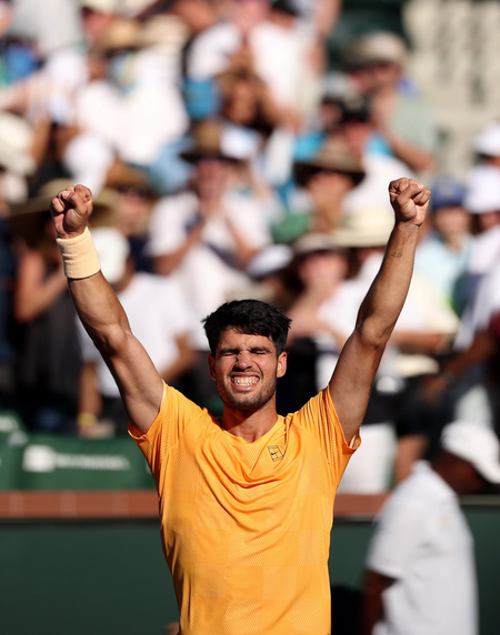 इंडियन वेल्स मास्टर्स: कार्लोस अल्काराज लगातार पांचवीं बार सेमीफाइनल में पहुंचे