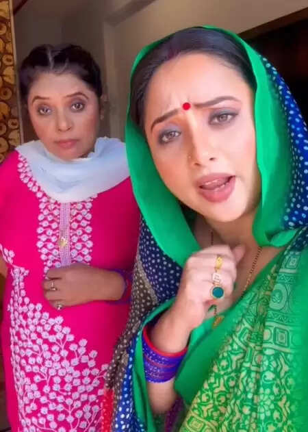 भोजपुरी अभिनेत्री रानी चटर्जी ने मां के साथ शेयर किया फनी वीडियो