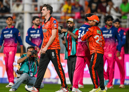 आईपीएल से हैदराबाद के बाहर होने के बाद पैट कमिंस ने माना, गलत समय पर विकेट गिरने से बिगड़ा मैच