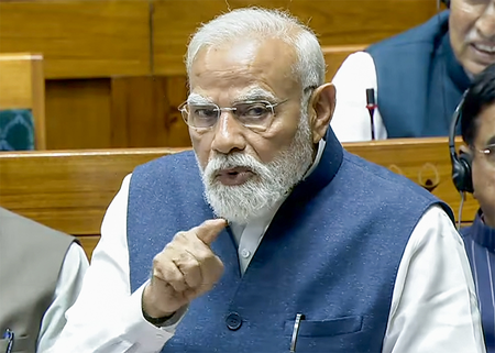 'विकसित भारत' का मतलब सिर्फ इंफ्रास्ट्रक्चर नहीं, महिलाओं की भागीदारी जरूरी : प्रधानमंत्री मोदी