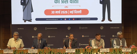 जनगणना-2027 की तैयारियां अंतिम चरण में, अप्रैल में शुरू होगा पहला चरण : जनगणना आयुक्त