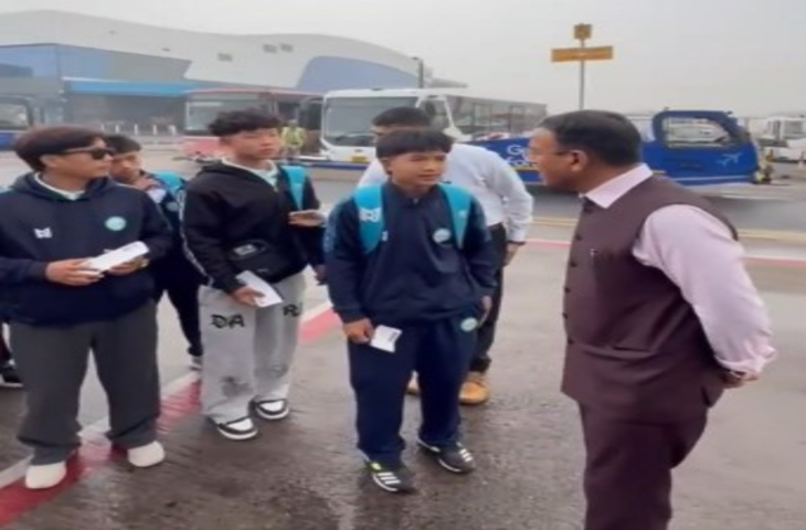 केंद्रीय खेल मंत्री डॉ. मनसुख मांडविया ने अरुणाचल प्रदेश अंडर-16 क्रिकेट टीम को नए साल की बधाई दी