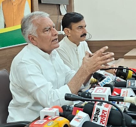 सुनील जाखड़ ने पंजाब सरकार पर केंद्र सरकार की योजनाओं का श्रेय लेने का आरोप लगाया