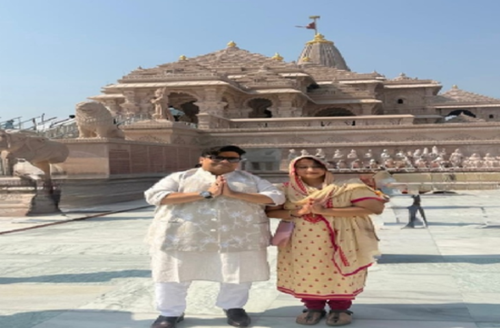 आध्यात्मिक यात्रा पर निकले कीकू शारदा, अयोध्या को बताया सुकून और शांति देने वाला स्थल