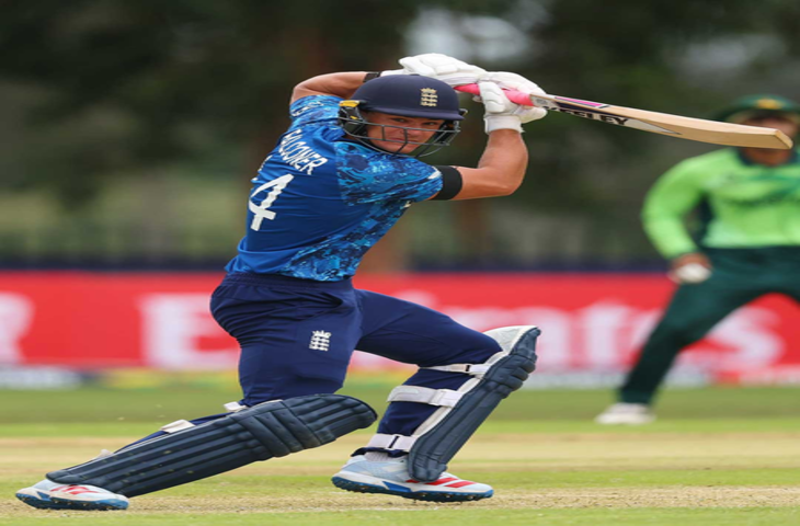 अंडर 19 वर्ल्ड कप: कैलेब फाल्कनर का अर्धशतक, इंग्लैंड ने पाकिस्तान को 37 रन से हराया