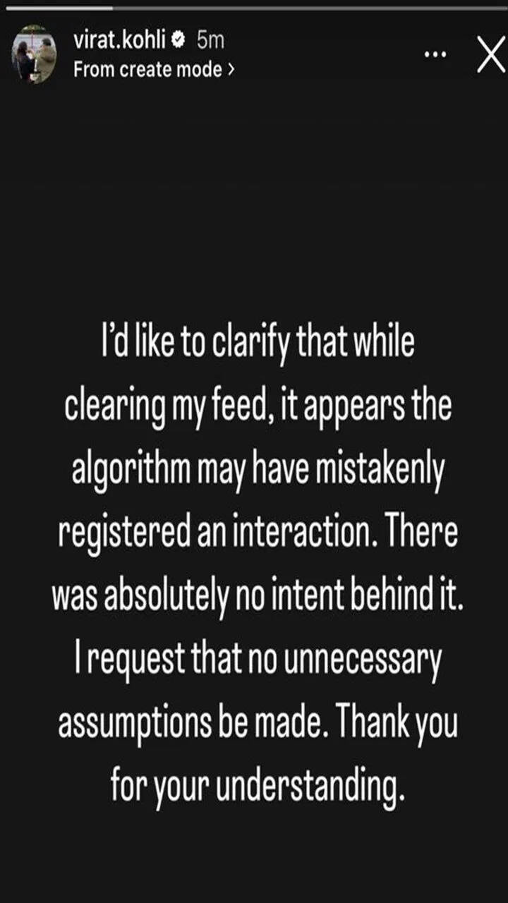 अवनीत कौर की फोटो लाइक करना विराट कोहली को पड गया भारी, बवाल मचा तो देनी पड़ गई सफाई