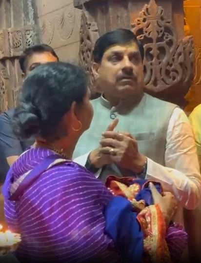 सीएम मोहन यादव ने ओंकारेश्वर के एकात्म धाम में पंचायतन मंदिर का किया शिलान्यास