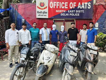 नई दिल्ली: एएटीएस की नॉर्थ-ईस्ट डिस्ट्रिक्ट में बड़ी सफलता, दो चोरों को दबोचा