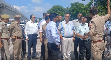 यूपी: शामली में कांवड़ यात्रा की तैयारियां अंतिम चरण में, डीएम-एसपी ने किया निरीक्षण