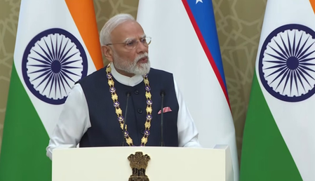 भारत और उज्बेकिस्तान के रिश्ते अब 'व्यापक रणनीतिक साझेदारी' के स्तर पर: पीएम मोदी