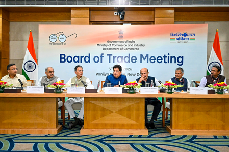 वित्त वर्ष 2026-27 में भारत का लक्ष्य 1 ट्रिलियन डॉलर का निर्यात हासिल करना है: पीयूष गोयल
