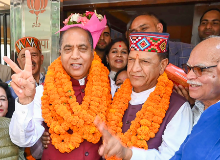 हिमाचल प्रदेश के स्थानीय निकाय चुनावों में भाजपा की जीत स्पष्ट संदेश: विपक्ष के नेता ठाकुर