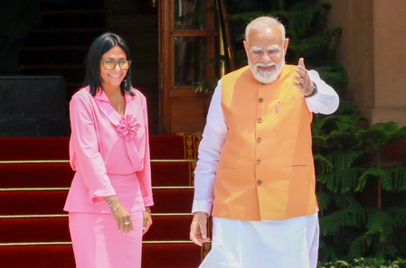 पीएम मोदी और वेनेजुएला की कार्यवाहक राष्ट्रपति रोड्रिगेज ने ऊर्जा साझेदारी बनाने पर की चर्चा : विदेश मंत्रालय