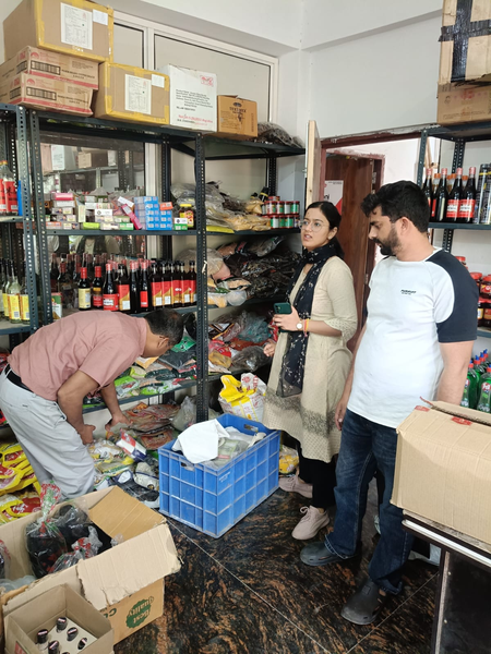 चैत्र नवरात्रि से पहले खाद्य विभाग का बड़ा एक्शन, 400 किलो से अधिक कुट्टू आटा सीज