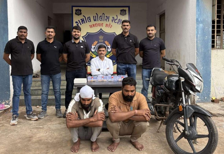 गुजरात पुलिस ने चीखलीघर गिरोह के दो सदस्यों को गिरफ्तार किया, आठ चोरी के मामले सुलझाए