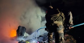 मणिपुर में आग पर काबू, असम राइफल्स की त्वरित कार्रवाई से टली बड़ी दुर्घटना