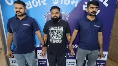 गुजरात पुलिस की कार्रवाई: चीनी साइबर गिरोह से जुड़े आरोपी गिरफ्तार, 33 करोड़ रुपए से अधिक की ठगी का खुलासा